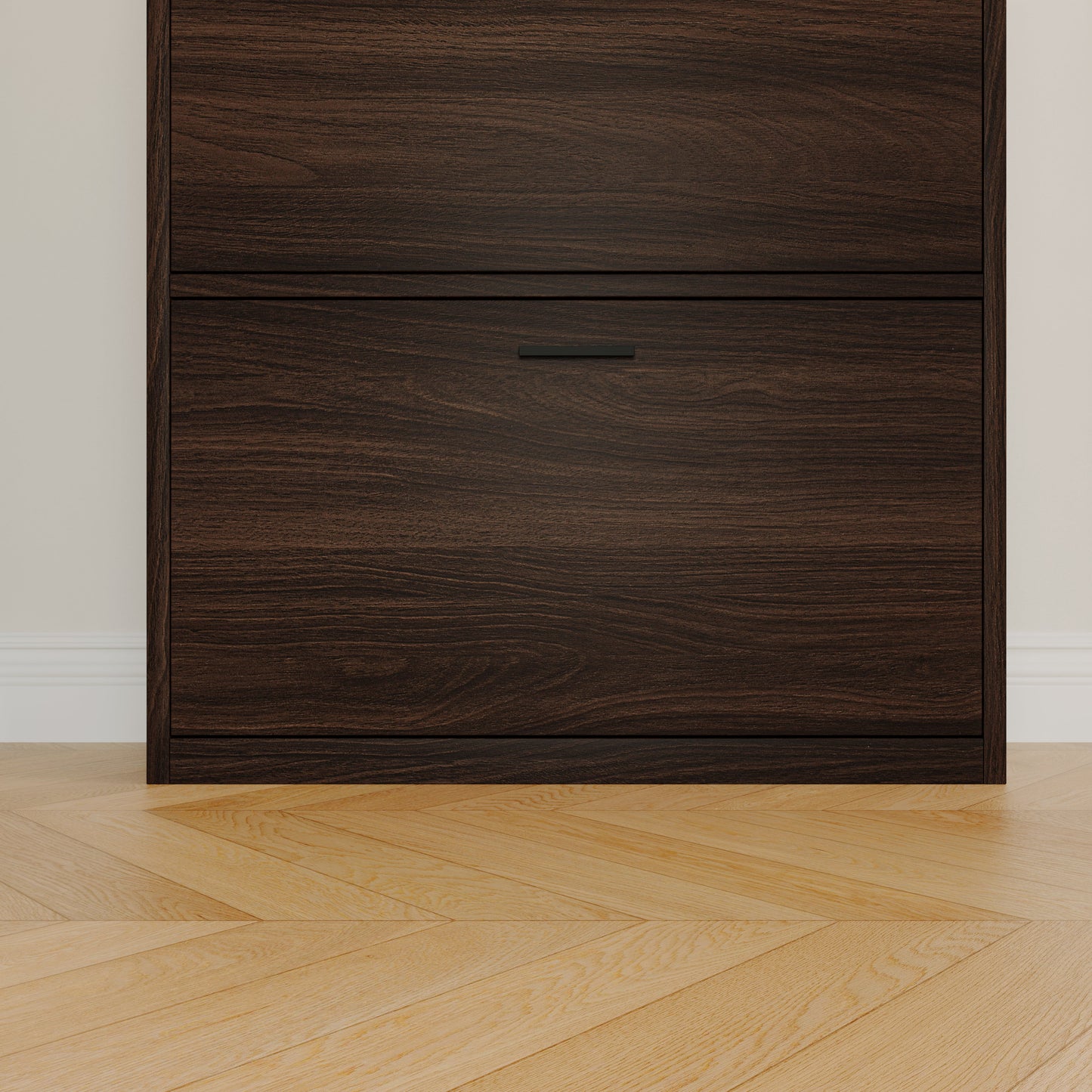 Yowos Entryway Narrow Shoe Cabinet With Flip-Door