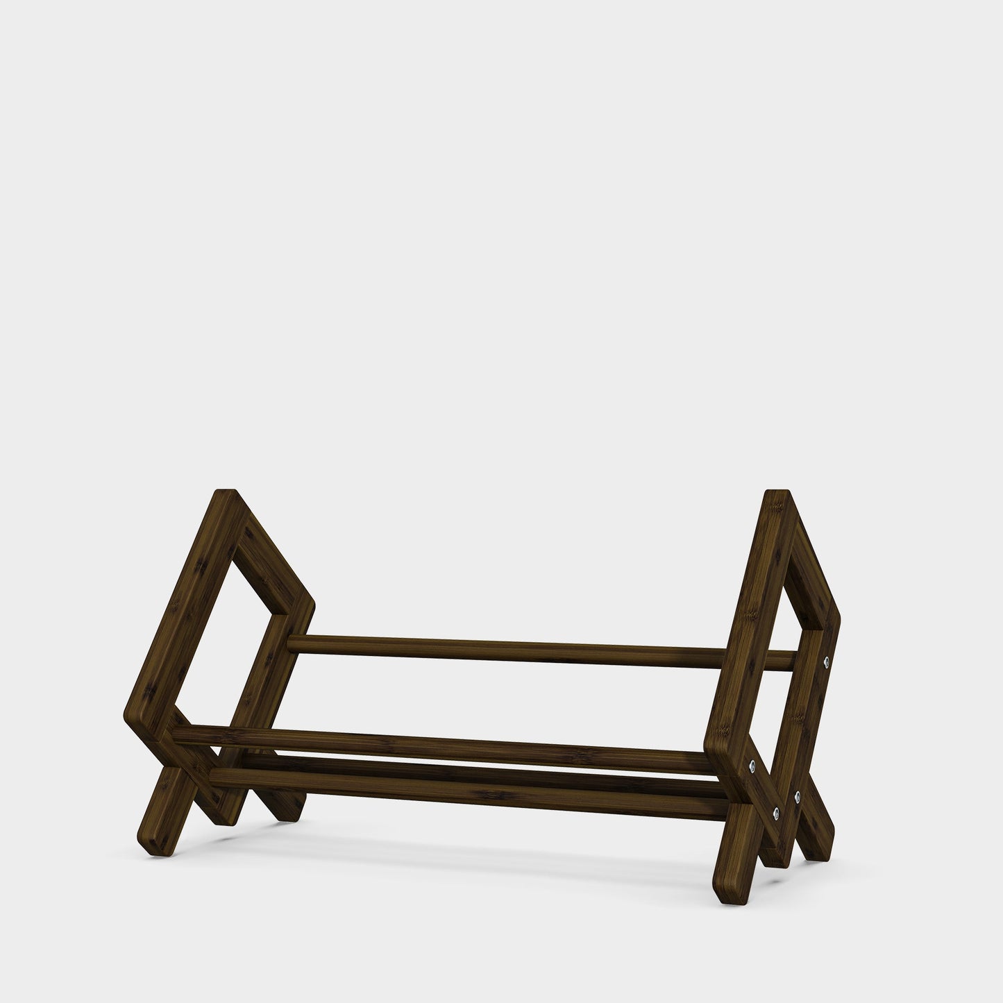 Yowos Tabletop Tilted CD Rack Bookshelf Display Rack