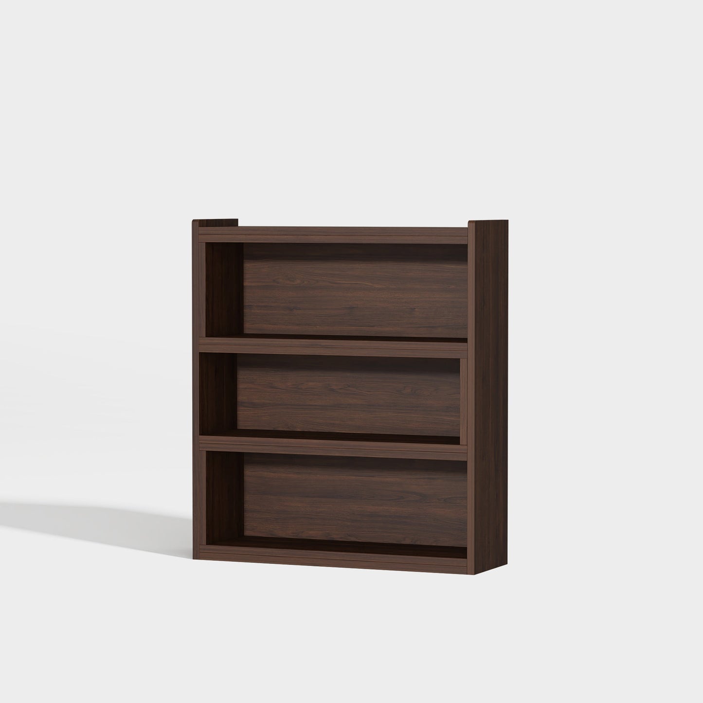 Yowos 4-Tier Deformable Corner Bookcase for Storage Display
