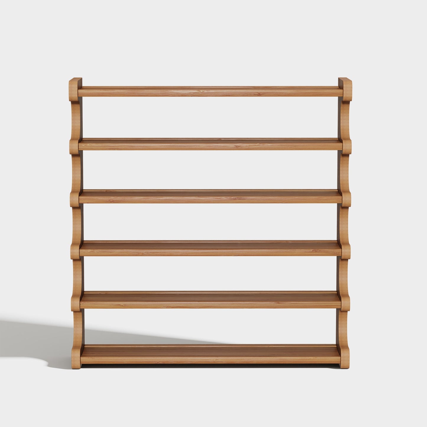 Yowos Lightweight Shoe Rack Shelf with Visible Storage