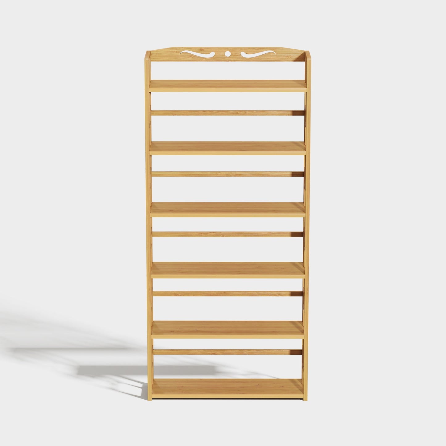 Yowos Multi-Tier Ladder Bookcase Freestanding Kids Bookshelf