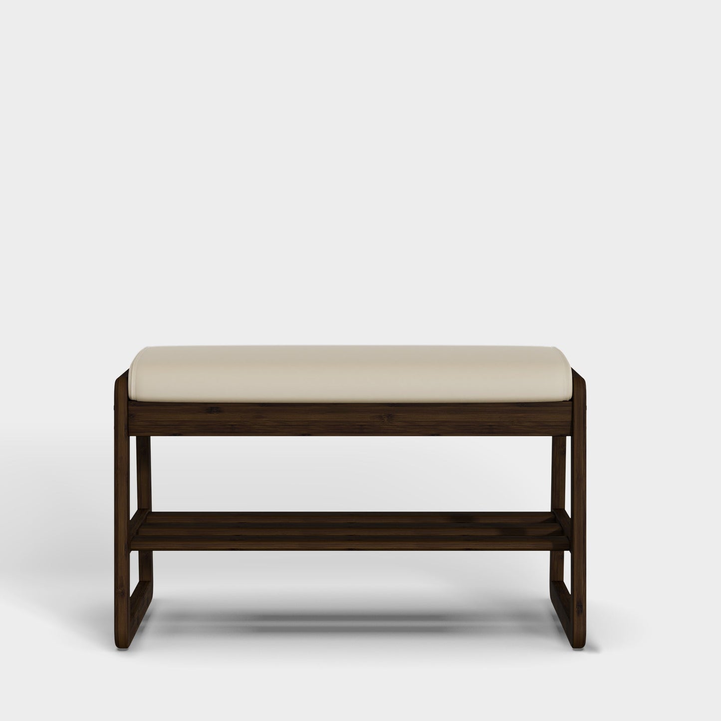 Yowos 21 Inch Shoe Storage Bench With Cushion