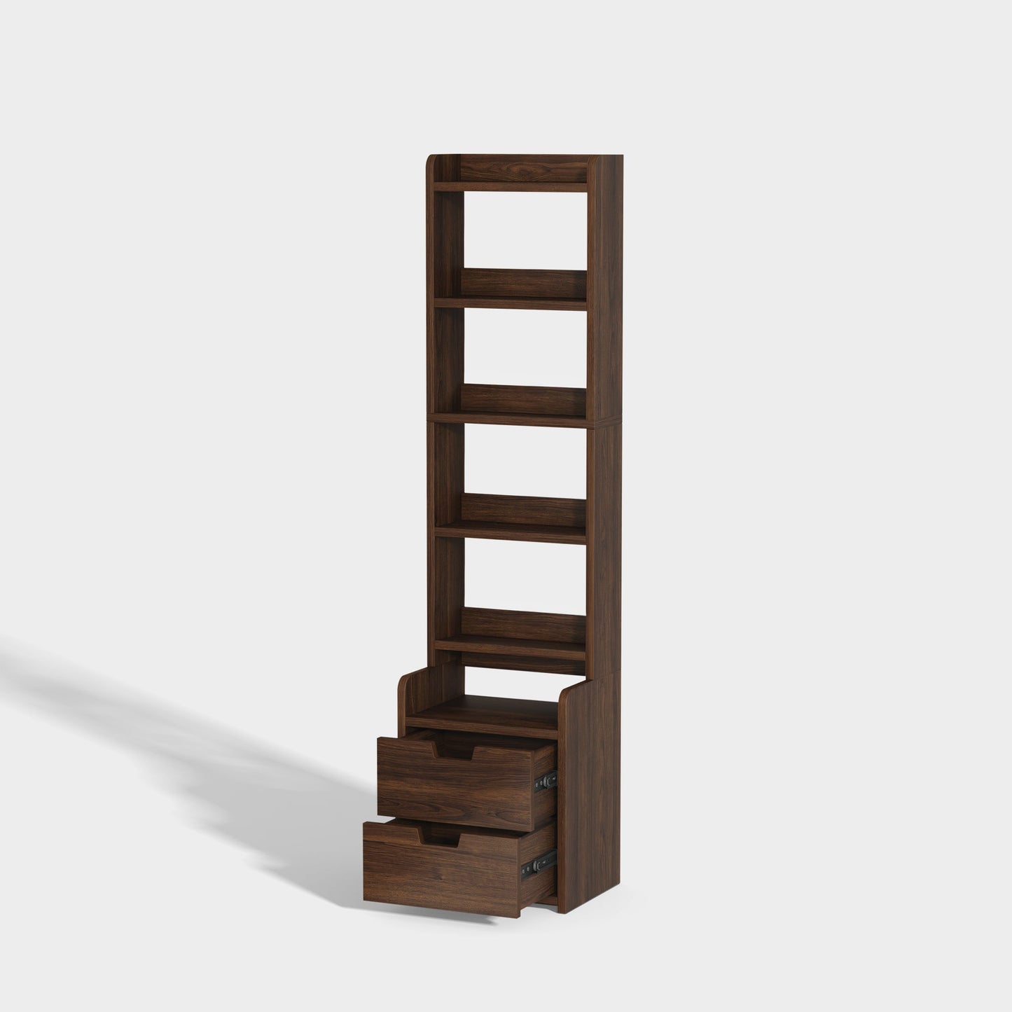 Yowos Tall Nightstand for Bedrooms with Storage Rack