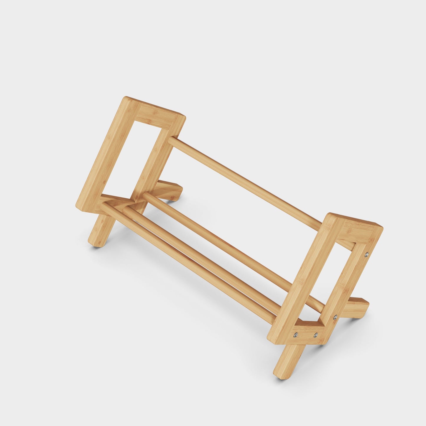 Yowos Tabletop Tilted CD Rack Bookshelf Display Rack