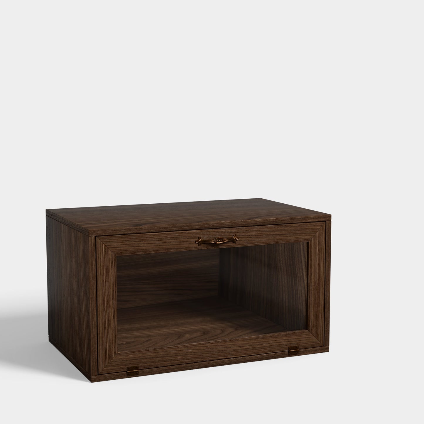 Yowos Stackable Wooden Shoe Storage Box
