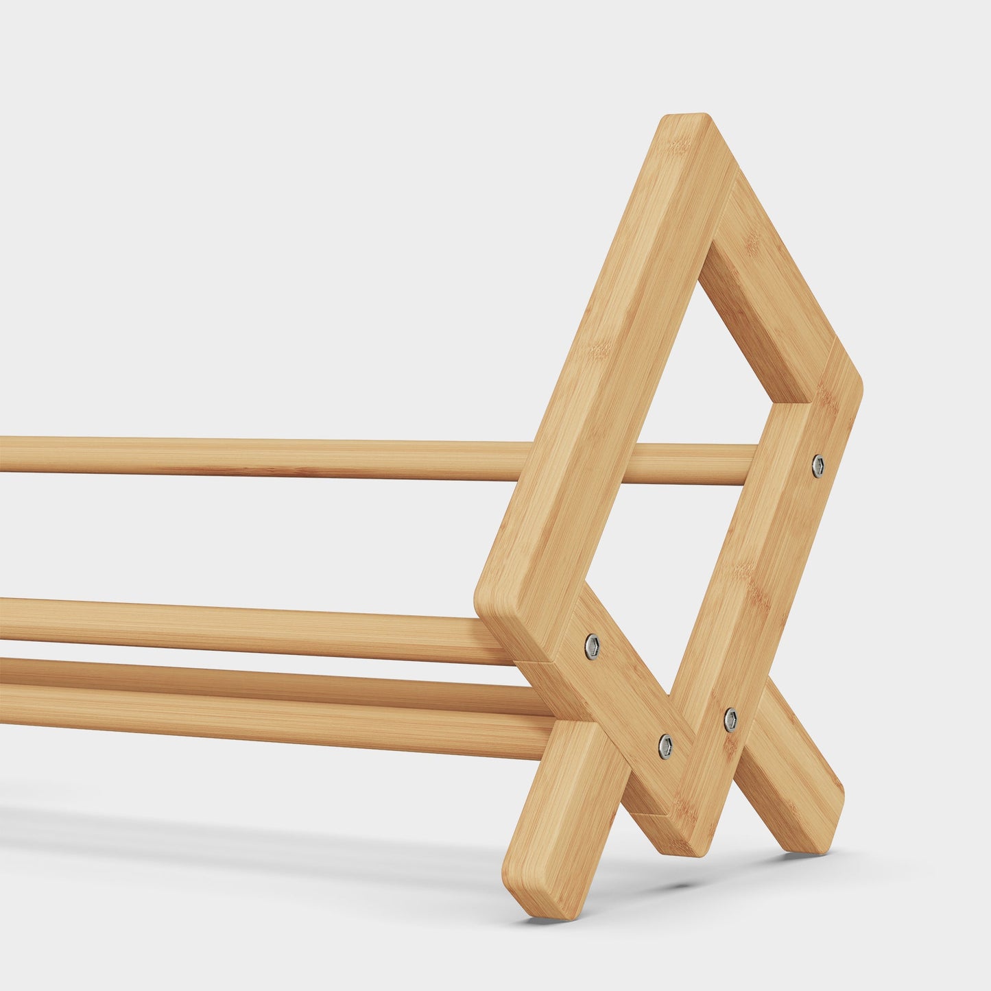 Yowos Tabletop Tilted CD Rack Bookshelf Display Rack