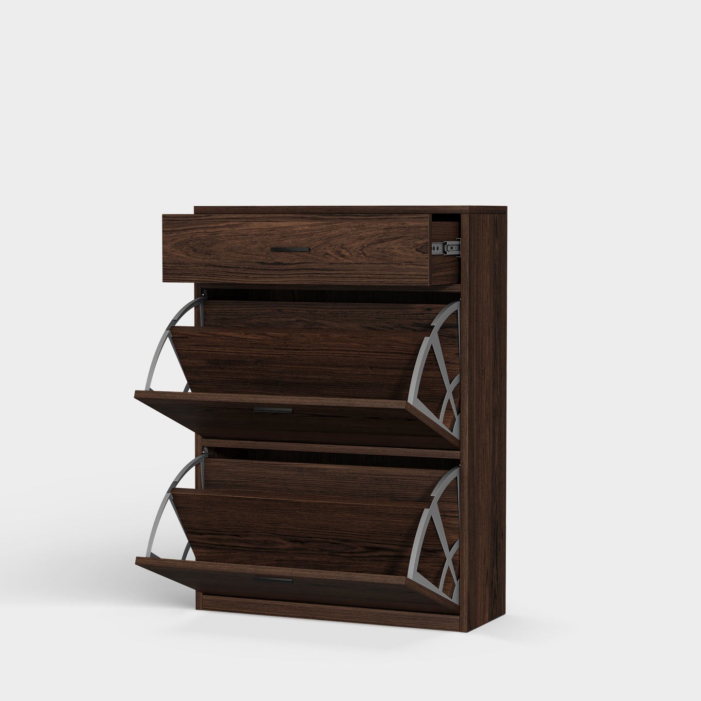 Yowos Entryway Narrow Shoe Cabinet With Flip-Door