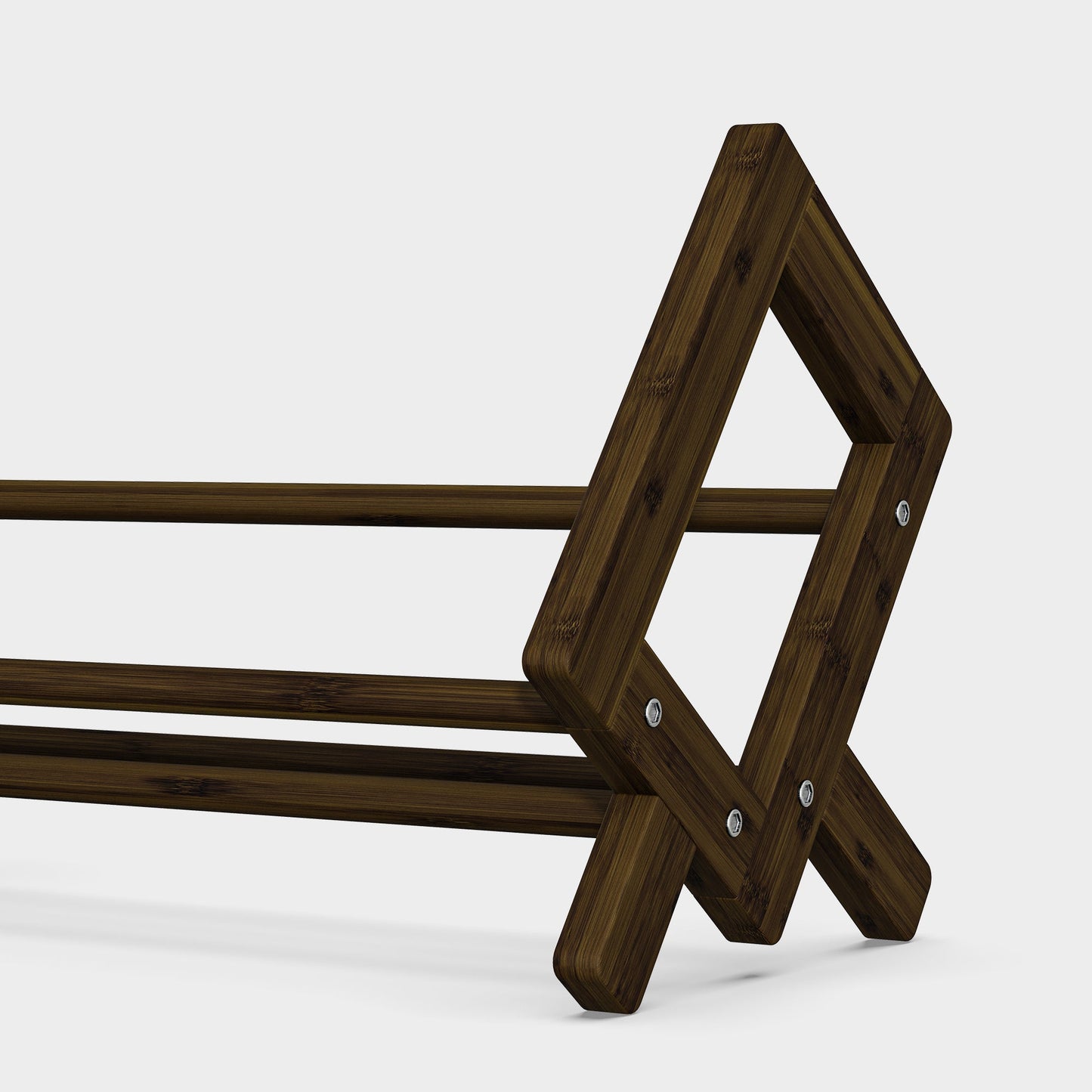 Yowos Tabletop Tilted CD Rack Bookshelf Display Rack