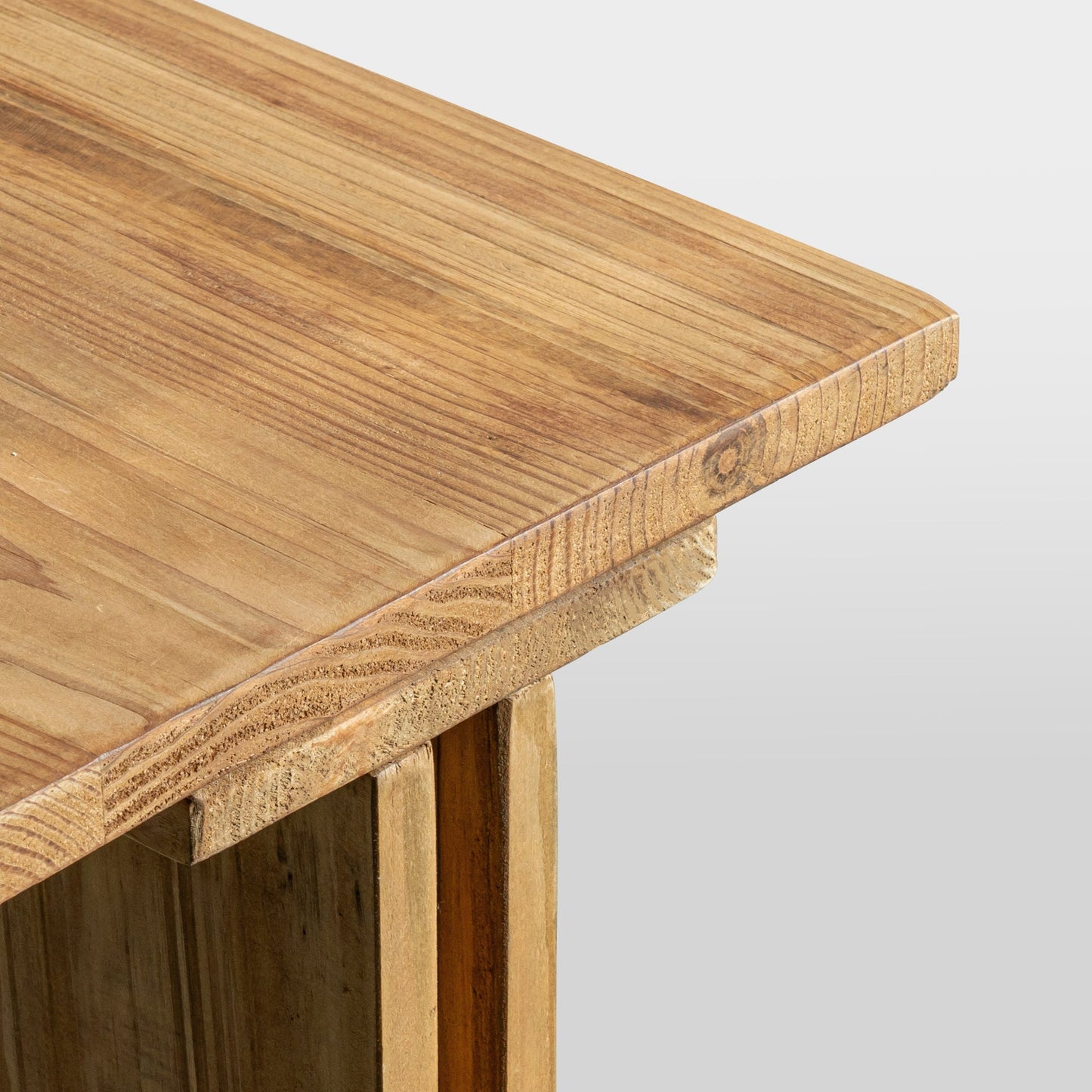 Yowos Small Wood Coffee Table C Sofa Side Table