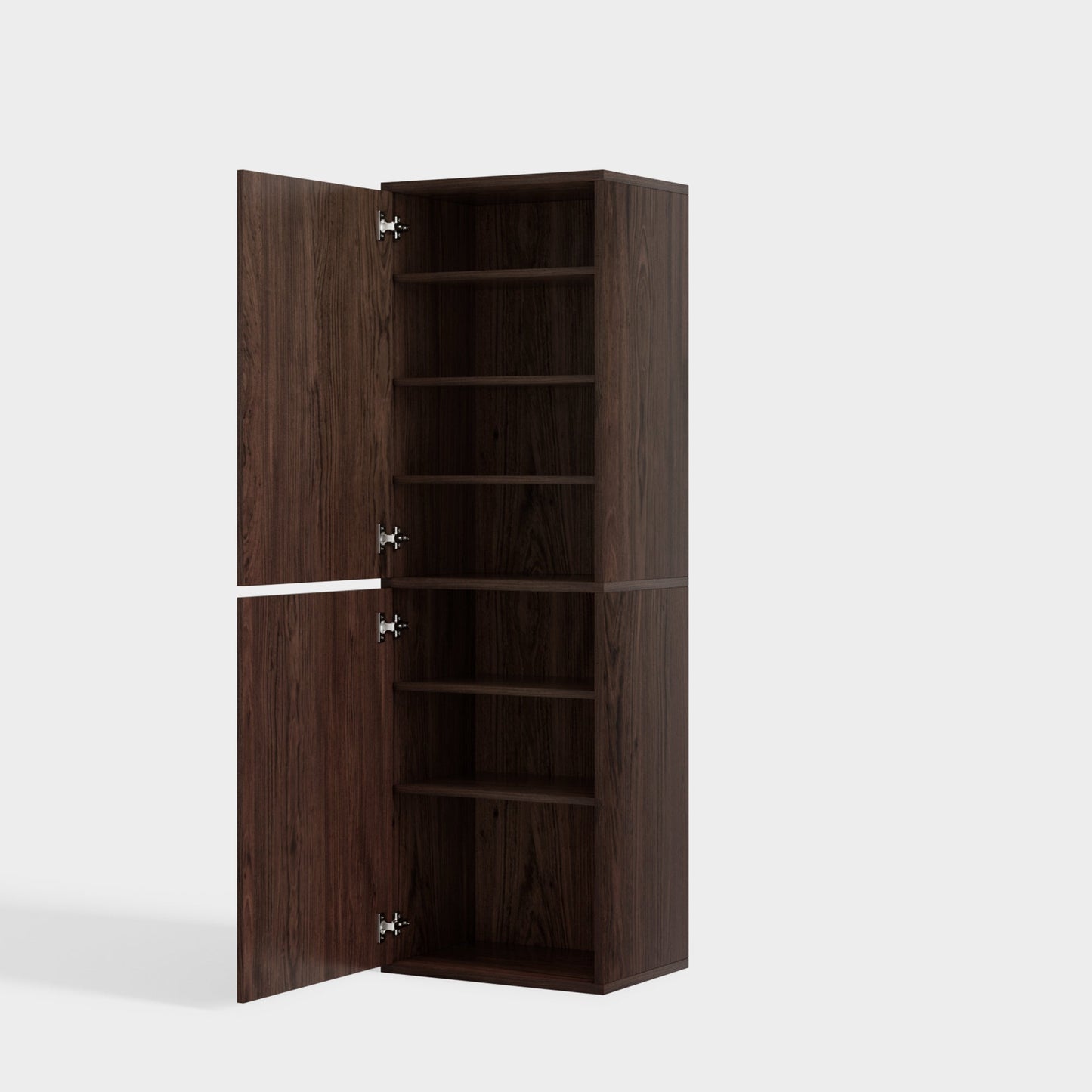 Yowos 7-Tier Tall Wood Shoe Storage Cabinet with Doors