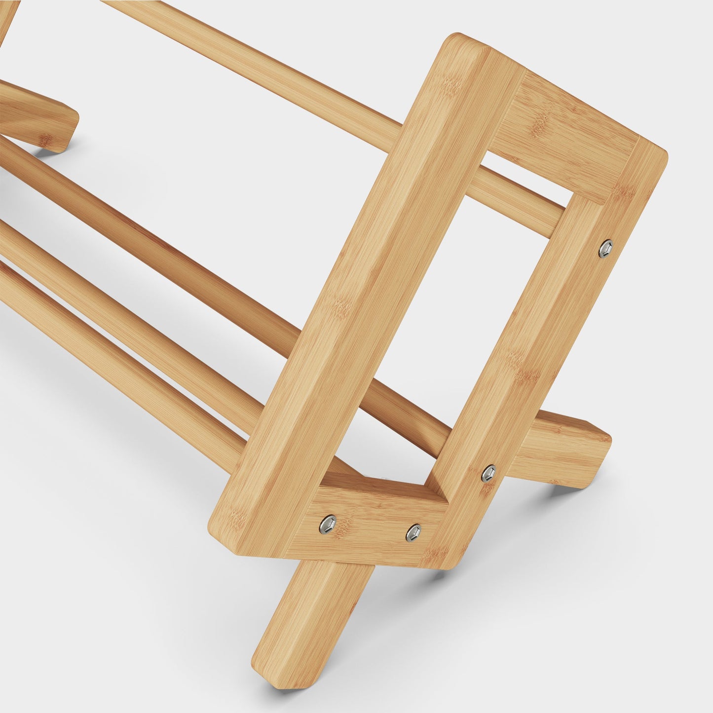 Yowos Tabletop Tilted CD Rack Bookshelf Display Rack