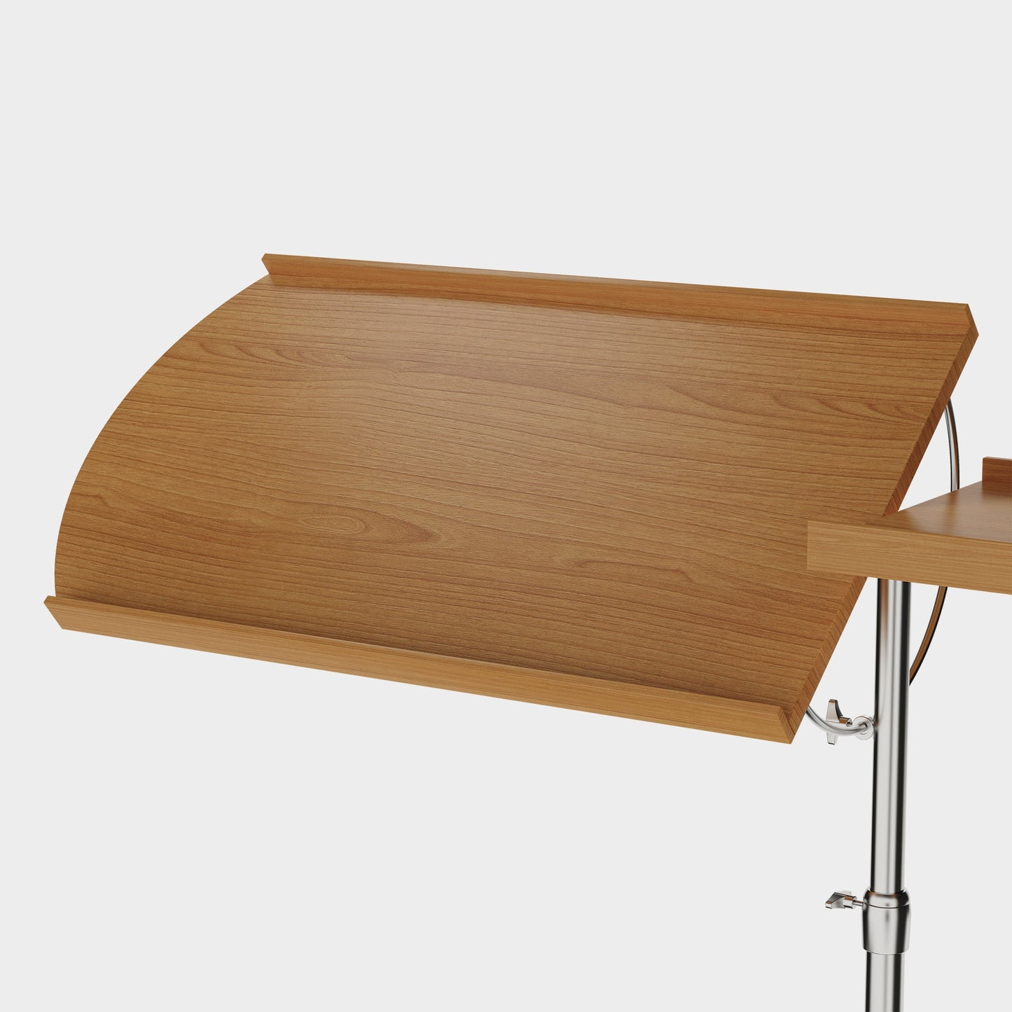 Yowos Adjustable Solid Wood Side Table Music Stand