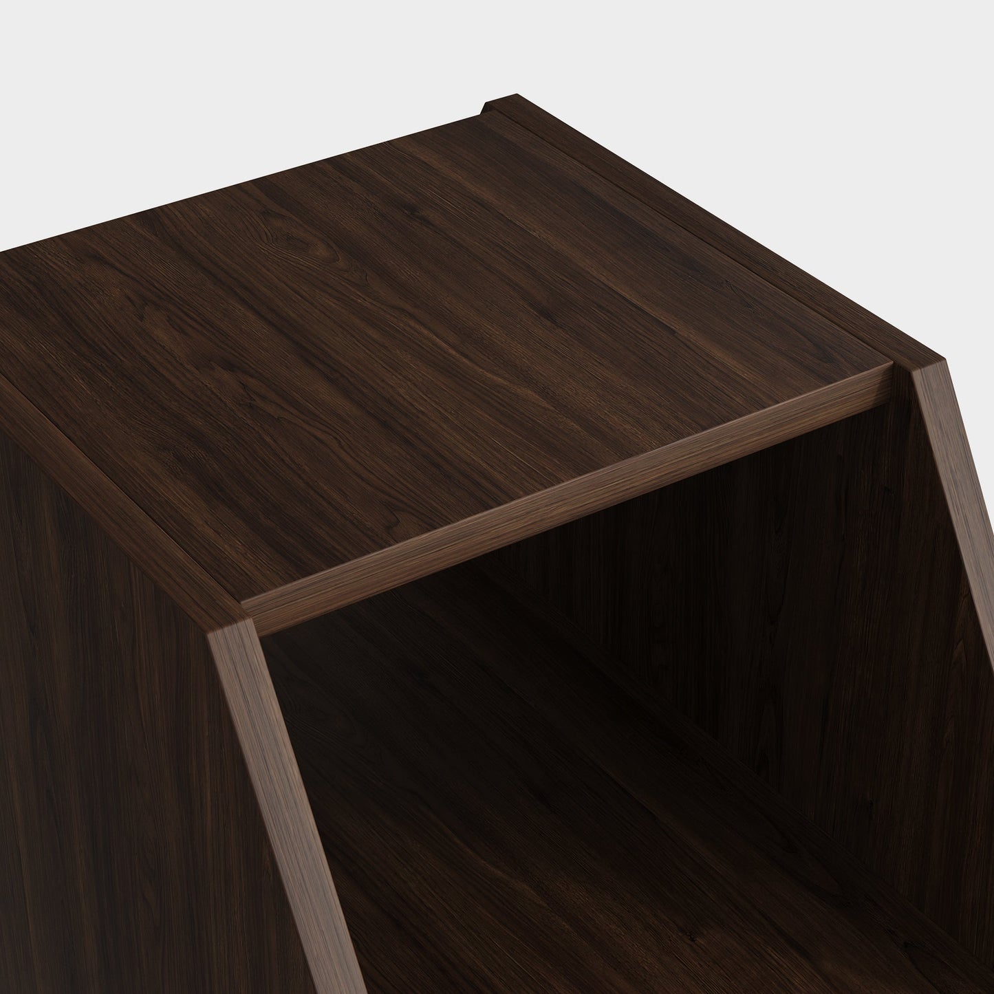 Yowos Hexagonal Multifunctional End Table with Open Storage