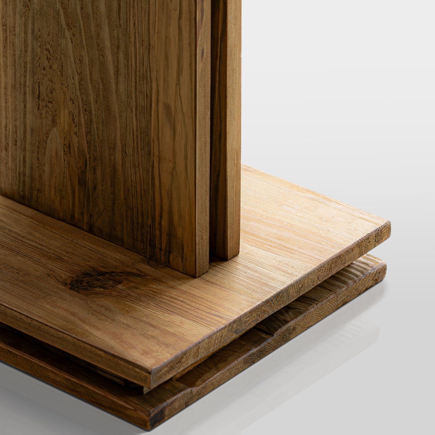 Yowos Small Wood Coffee Table C Sofa Side Table