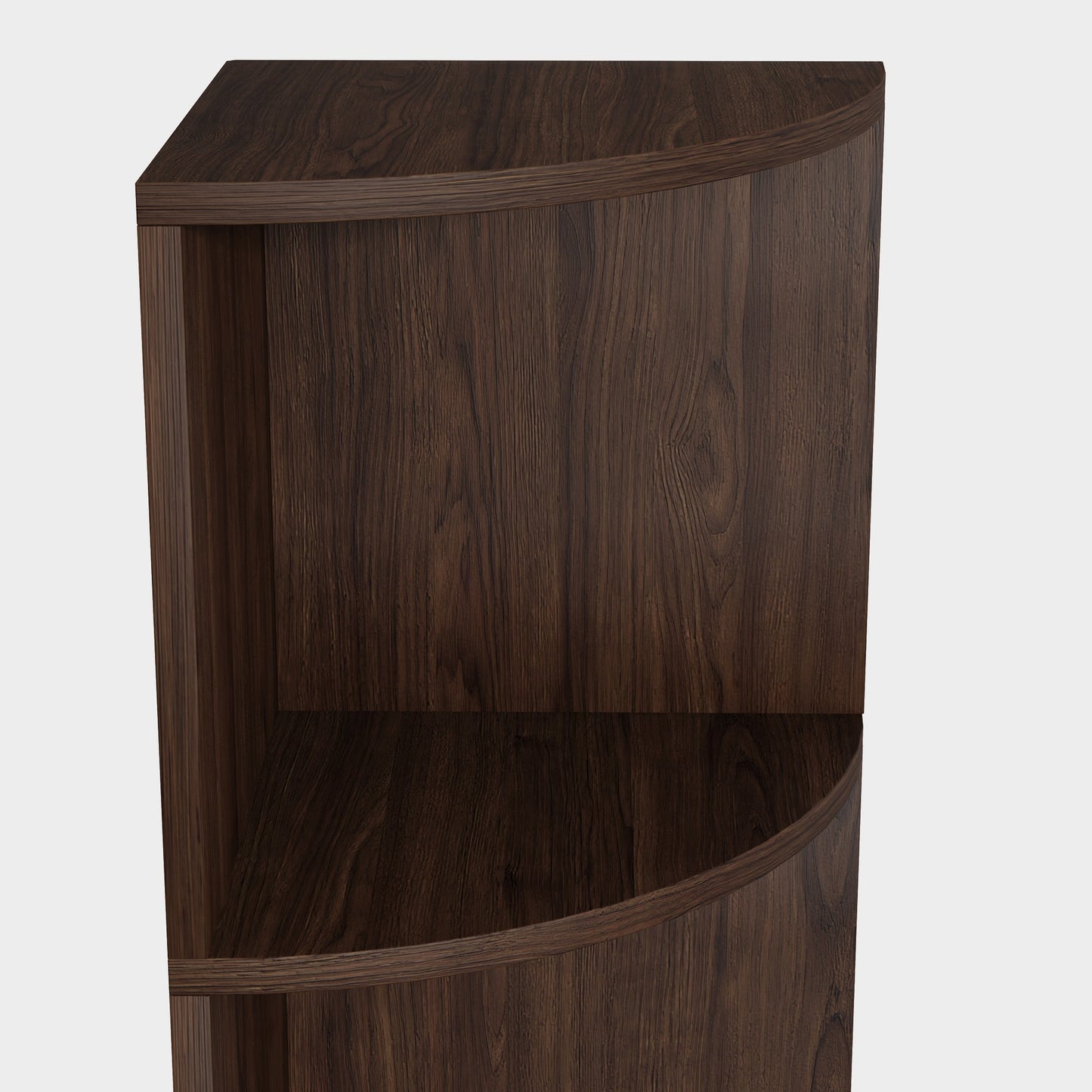 Yowos Tall Bedside Table Bookshelf with Drawers