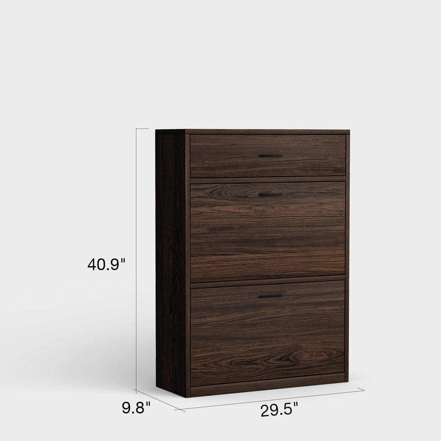 Yowos Entryway Narrow Shoe Cabinet With Flip-Door
