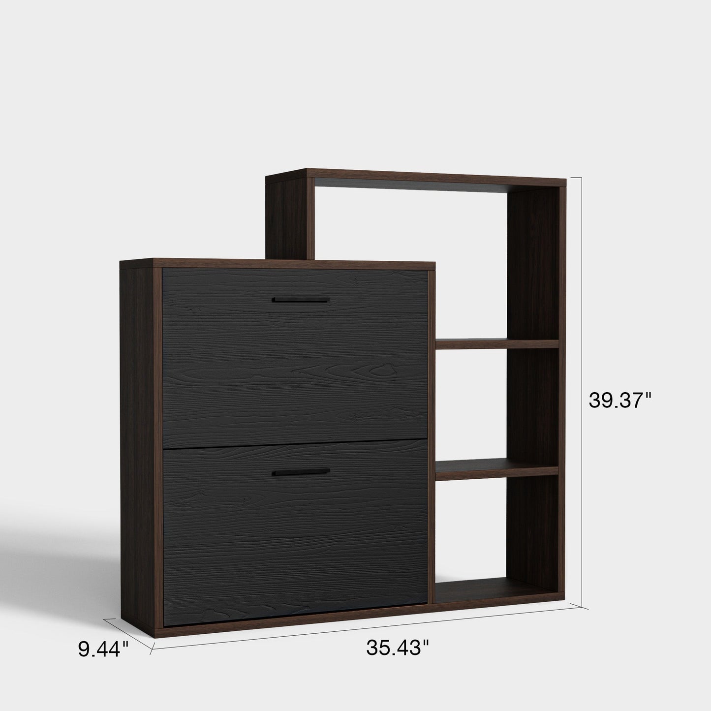 Yowos Entryway Shoe Rack Shoe Cabinet With Flip-Drawer