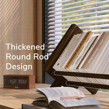 Yowos Tabletop Tilted CD Rack Bookshelf Display Rack
