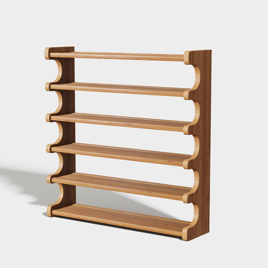 Yowos Lightweight Shoe Rack Shelf with Visible Storage