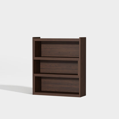 Yowos 4-Tier Deformable Corner Bookcase for Storage Display