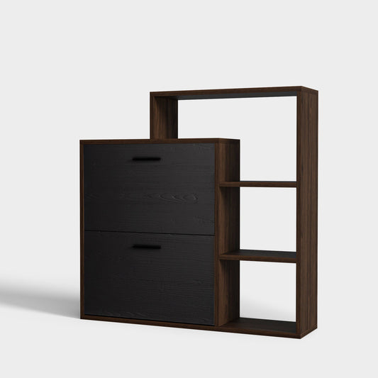 Yowos Entryway Shoe Rack Shoe Cabinet With Flip-Drawer