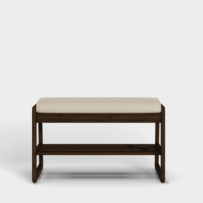 Yowos 21 Inch Shoe Storage Bench With Cushion
