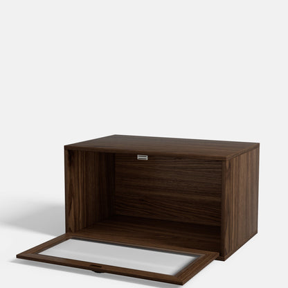 Yowos Stackable Wooden Shoe Storage Box
