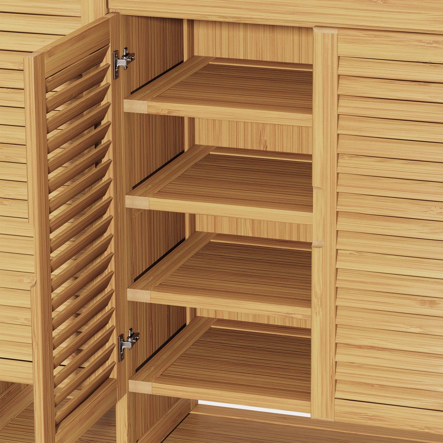 Yowos Modern Large Capacity Shoe Cabinet for Entryway