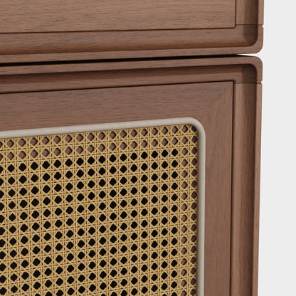 Yowos Bedside Table Bedroom Robot Rotatable Storage Locker